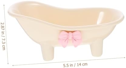STOBAZA Self Draining Soap Dish for Bathroom and Kitchen
