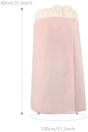 IPENNY Womens Spa Bath Wrap Towel with Bow