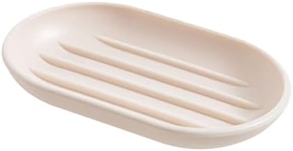 Alipis Oval Soap Holder Beige Pp Material