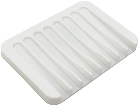 Sink-Mounted Soap Holder with Self-Draining Design