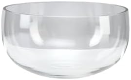 Serene Spaces Living Clear Glass Bowl 6 x 3