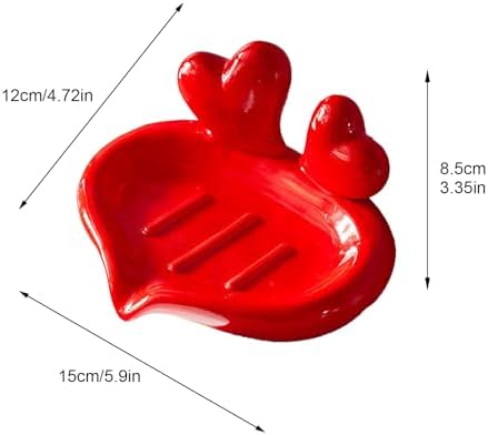Belupai Heart to Heart Ceramic Soap Dish 1
