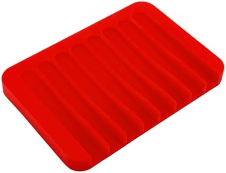 Loyliawa Soap Dish - Leakproof Anti-Skid Drainable Holder for Bath Kitchen
