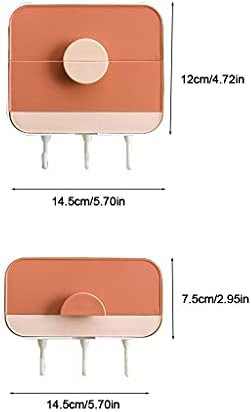 Colorful Double Layer Soap Dish with Detachable Holder