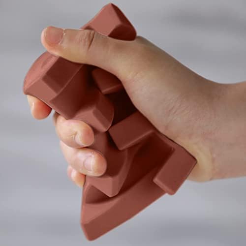 Red Silicone Bar Soap Holder with Waterfall Drain 1