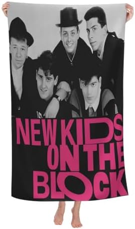 New Kids Musics On The Block Ultra Soft Beach Towel