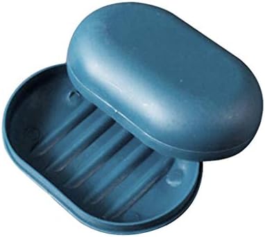 Durable Plastic Soap Dish Holder for Bath and Kitchen