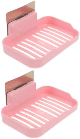VINTORKY 2-Piece Shower Soap Dish Wall Mount Holder 1