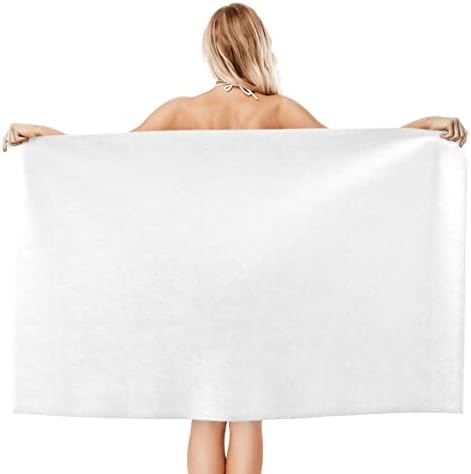 Custom Beach Towels with Logo Text Image