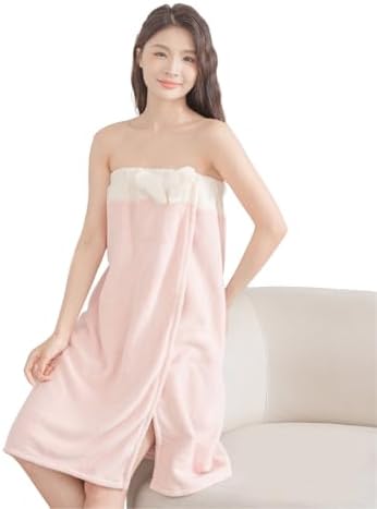 IPENNY Womens Spa Bath Wrap Towel with Bow