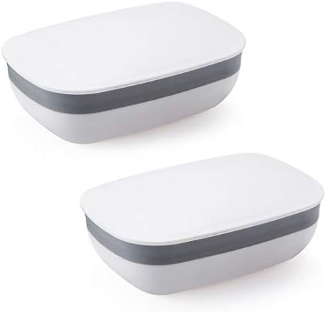 STARSLIFE 2 PC Portable Soap Case Holder