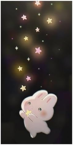 Cute Rabbit Fluffy Beach Towel 32x64 Inch 1