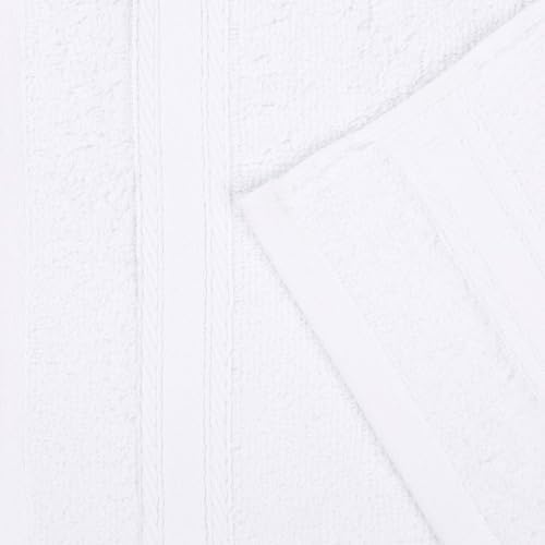 Superior Belmont Zero Twist Cotton Towel Set of 12 White