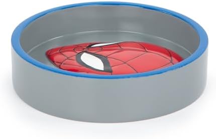 Jay Franco Marvel Spiderman Soap Dish - Red Blue Resin Holder