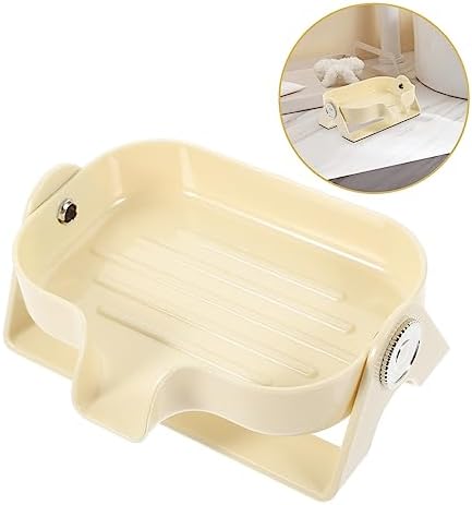 HOOTNEE Plastic Self-Draining Soap Dish Holder
