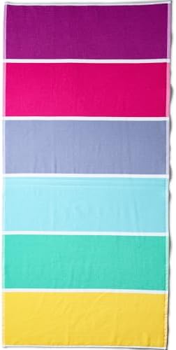 Lands End Kids Cabana Stripe Beach Towel