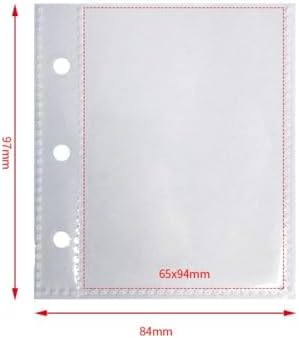 Refillable 3 Ring Photocard Binder 20Pcs Inner Pages