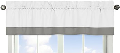 Sweet Jojo Designs Grey Woodland Deer Valance
