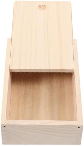 Cabilock Wooden Soap Dish With Lid Reusable Holder 1