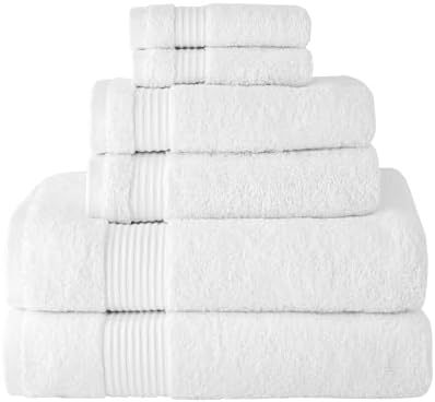 Classic Turkish Towels CTT - 6 Piece Luxury Towel Set