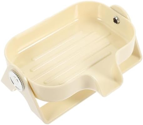 Bebemoko Self-Draining Soap Dish for Bathroom Kitchen Laundry