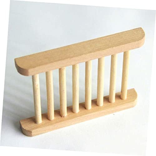 2Pcs Natural Wood Soap Dish Holder for Bathroom Kitchen and Shower 1