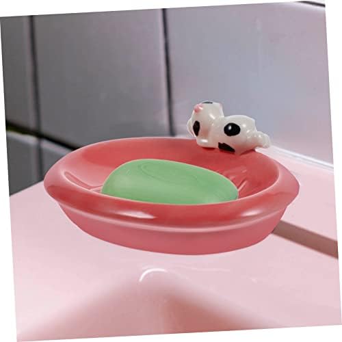 ABOOFAN Cute Soap Dish with Drainage 1