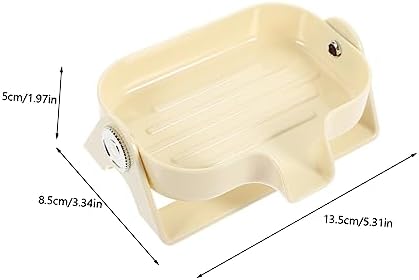 DRESSOOS Self-Draining Bathroom Soap Dish
