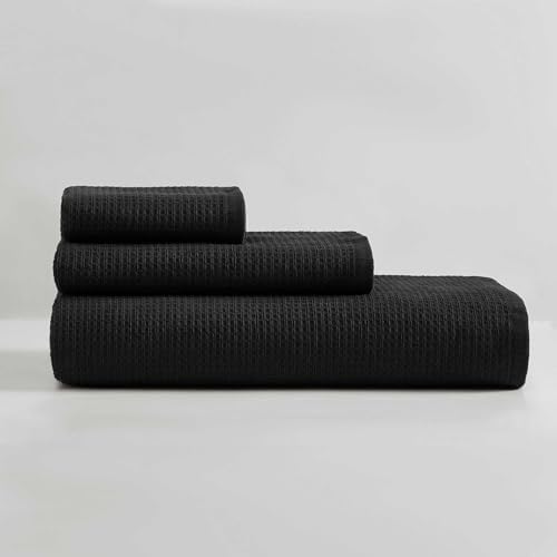 Calvin Klein Bath Towel Set - 3-Piece Cotton Towels