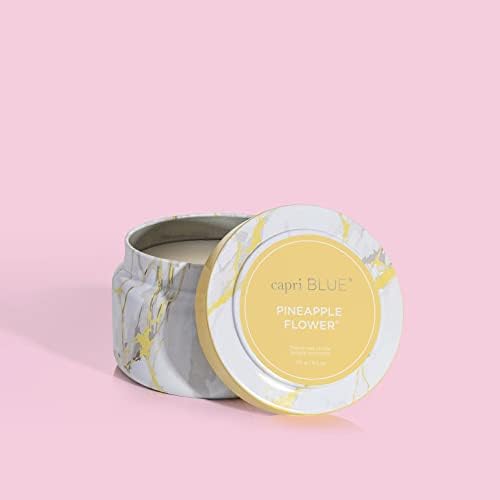 Capri Blue Pineapple Flower Travel Tin Candles - 85 oz