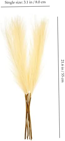 GRIRIW 50pcs Faux Pompas Grass for Wedding Party Decor