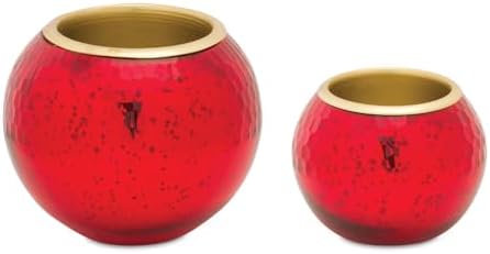 Melrose 87016 Votive Candle Holder Set of 2 1