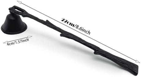 WOPARTY Candle Snuffer with Branch Shape and Long Handle