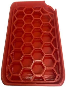 Red Double Layer Soap Holder for Shower Caddies