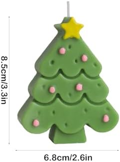 Winter Aroma Candle Festive Snowflake Shape Christmas Dcor