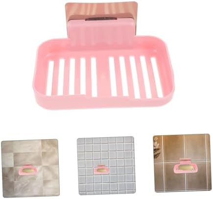 Zerodeko 2pcs Wall-Mounted Soap Dish Holder for Kitchen Bathroom Shower Travel