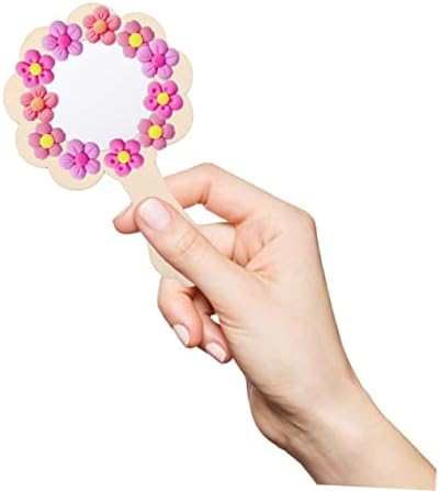 Angoily 5pcs Wooden Mirror Set for Kids