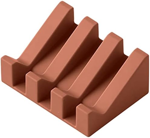 Silicone Soap Dish with Drainage and Color Options