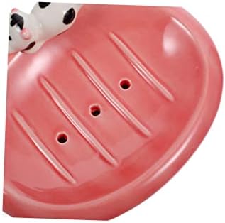 ABOOFAN Cute Soap Dish with Drainage 1