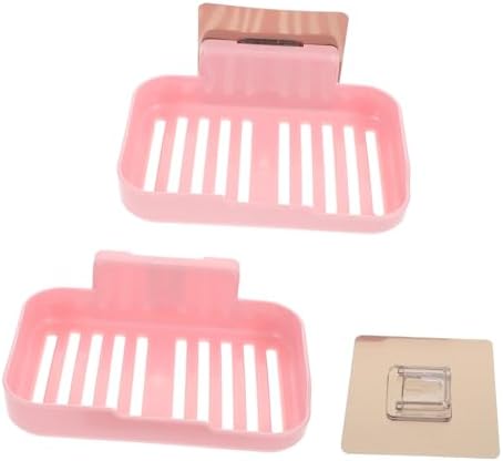 2pcs Wall-Mounted Soap Dish for Bathroom RV Kitchen Travel
