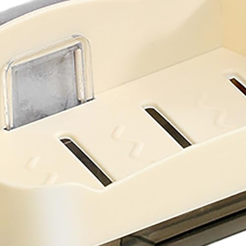 Cute Cat Wall Mounted Soap Holder for Bathroom Beige