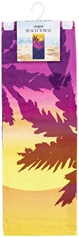 Northwest Classics Beach Towel 30x60 Magenta Sunset