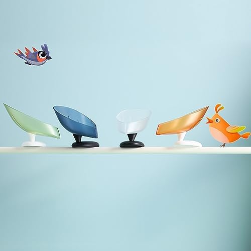 Leaf Shaped Soap Holder 3 Pack with Suction Cup