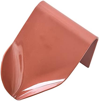 SEIWEI Red V-Shaped Soap Dish Self Adhesive Drainable 492 Inch