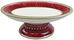 Sherry Kline Victoria Epoxy Soap Dish in Red