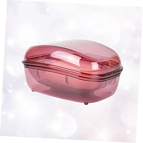 Waterproof Soap Dish Lid Plastic Soap Box for Bathroom Home Use