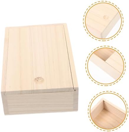 Cabilock Wooden Soap Dish With Lid Reusable Holder 1