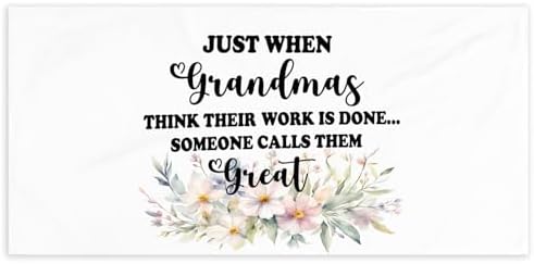 Great Grandma Gifts Beach Towel 60x30 Inches