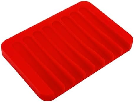 Quick Self-Draining Silicone Soap Holder for Home Kitchen