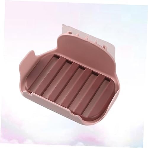 2pcs Double Layer Adhesive Soap Holder for Bathroom